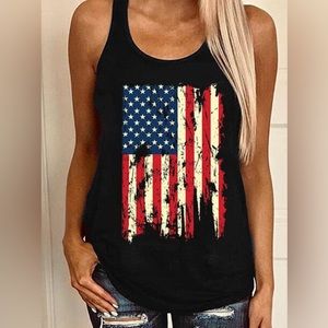 American Flag Tank Top